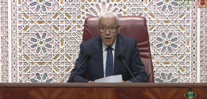 انتخاب رشيد الطالبي العلمي رئيسا جديدا لمجلس النواب