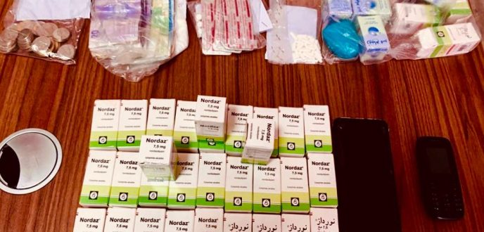 فرقة مكافحة العصابات تضع حدا لنشاط 3 مروجين للاقراص المخدرة بطنجة