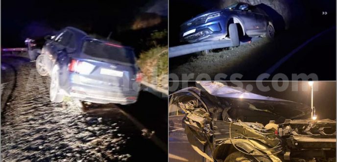 الممثل طارق البخاري يتعرض لحادثة سير خطيرة بين تطوان و”واد لاو”