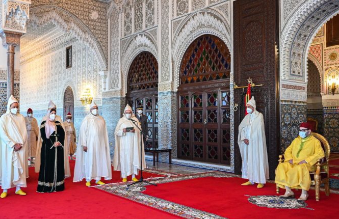 جلالة الملك يستقبل الأعضاء العشرة المنتخبين بالمجلس الأعلى للسلطة القضائية