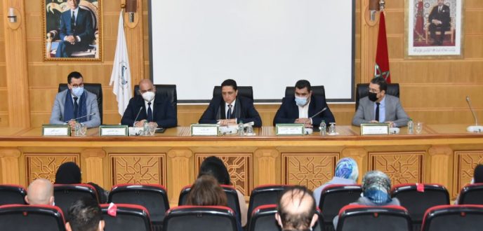 تنصيب المدراء الجدد بمجلس جهة طنجة تطوان الحسيمة