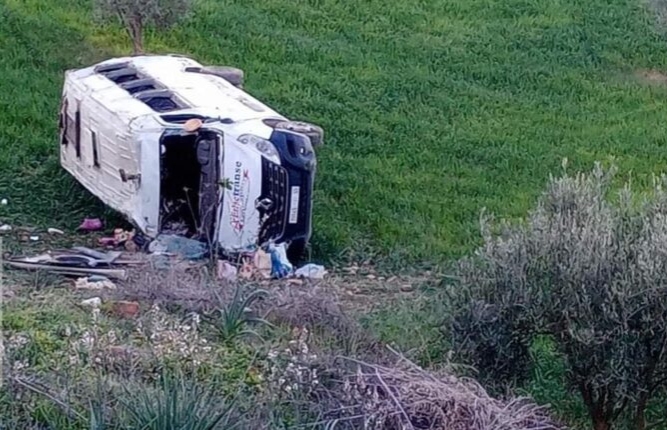 إصابة أزيد من 17 عاملة زراعية في حادثة سير قرب وزان