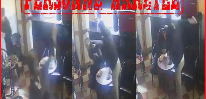 ايقاف شخص بالعرائش ظهر في شريط فيديو يعتدي على صاحب مقهى بالسلاح الابيض