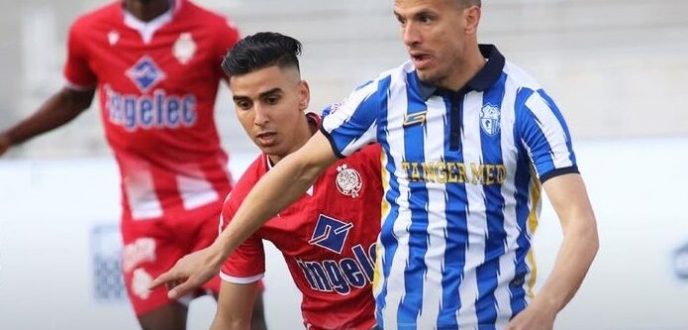 التعادل السلبي يخيم على مباراة القمة بين اتحاد طنجة والوداد البيضاوي