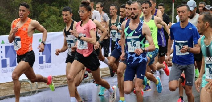 توفيق العلام وفاطمة الزهراء كردادي يفوزان بسباق “الغابة الدبلوماسية” بطنجة