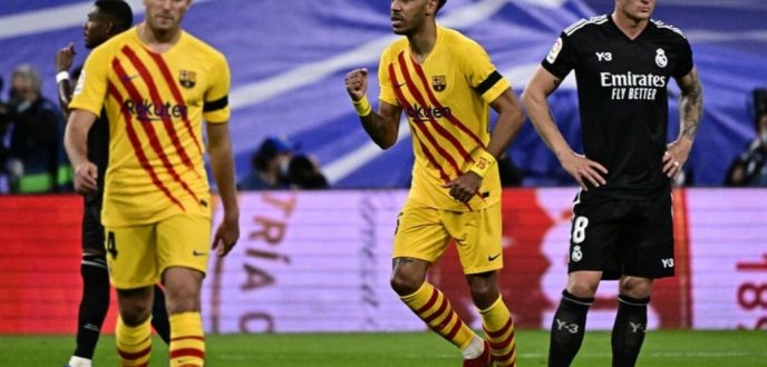 برشلونة يذل ريال مدريد برباعية نظيفة في عقر داره
