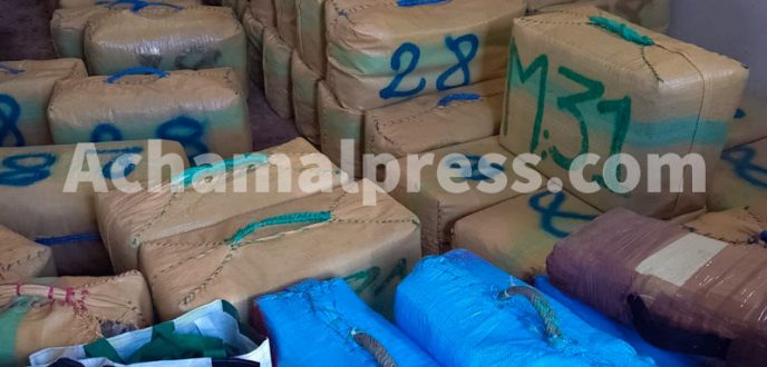 معلومات استخباراتية تحبط عملية تهريب أزيد من طنين من الحشيش بطنجة