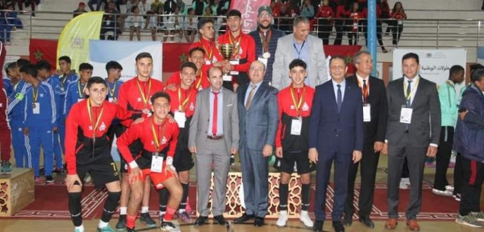 تتويج أكاديمية جهة طنجة بالبطولة الوطنية المدرسية لكرة القدم المصغرة