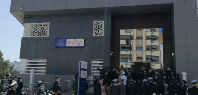 تدشين المقر الجديد للمنطقة الأمنية لإمزورن التابعة للأمن الجهوي للحسيمة