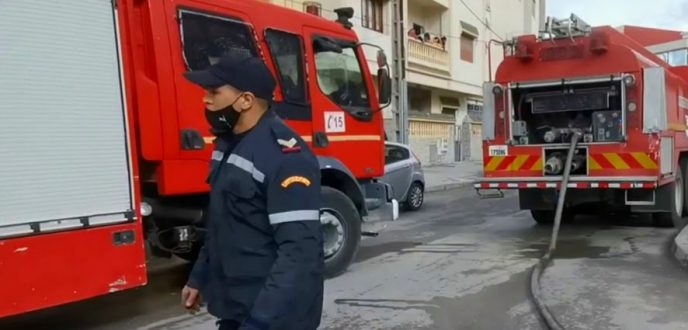 حريق يأتي على شقة سكنية بطنجة ويخلف إصابة طفل باختناق