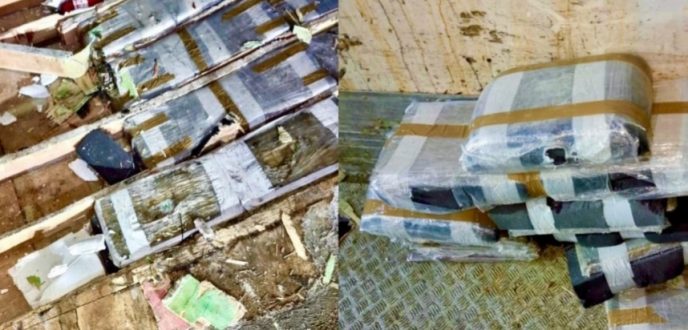 ضبط شاحنة للنقل الدولي محملة بـ300 كلغ من الحشيش بميناء طنجة المتوسط