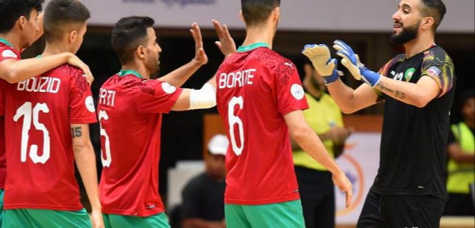 المنتخب المغربي للفوتسال يحافظ على المركز الثامن في التصنيف العالمي للفيفا