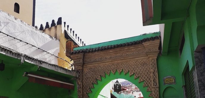 وزان تسعى لتوحيد ألوان واجهات البنايات بالأبيض والأخضر الزيتوني