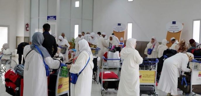 الفوج الأول من الحجاج المغاربة يتوجه إلى الديار المقدسة