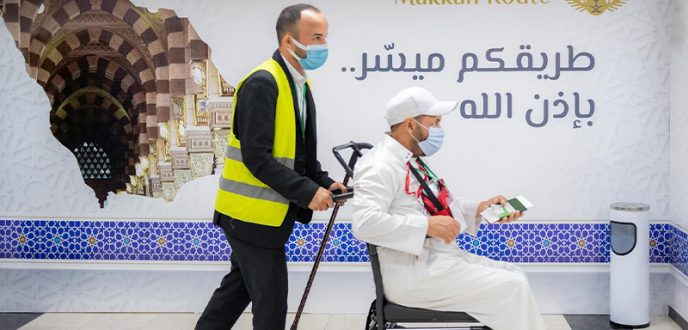 وصول أولى طلائع الحجاج المغاربة المستفيدين من مبادرة طريق مكة