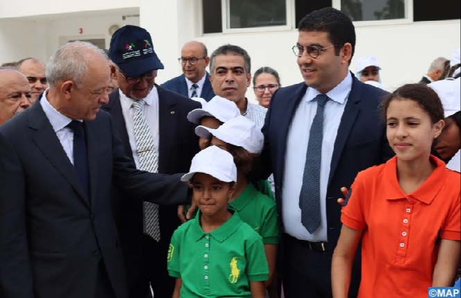 وزير الشباب يشرف على افتتاح البرنامج الوطني للتخييم بطنجة