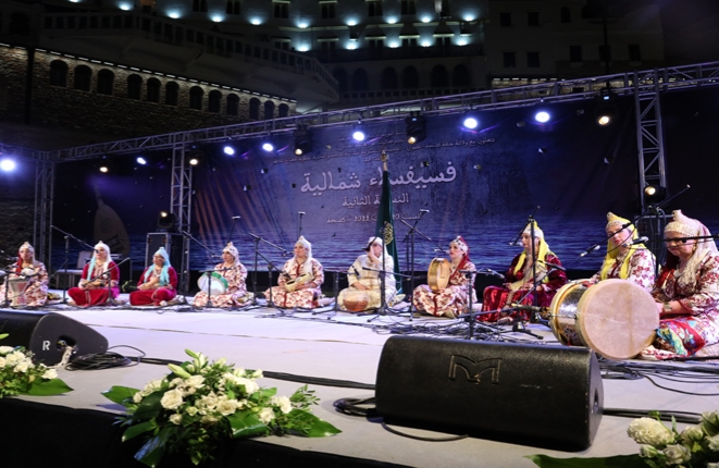 حفل صوفي بهيج ضمن مهرجان ليالي رمضان تحييه مجموعة ارحوم البقالي للحضرة الشفشاونية