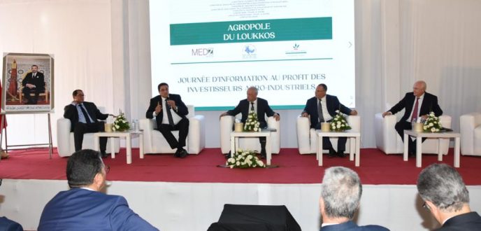 لقاء تواصلي بالعرائش لاطلاع المستثمرين حول تطور إنجاز مشروع القطب الفلاحي للوكوس