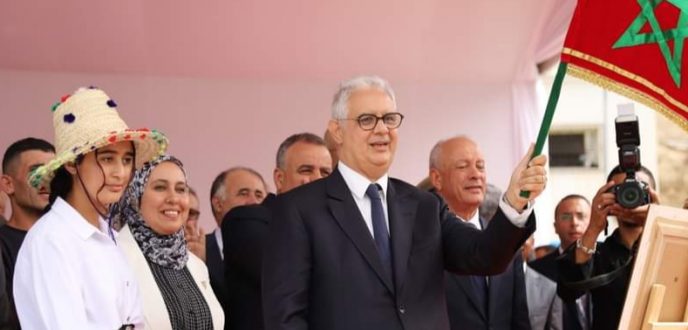وزير التجهيز يعطي انطلاقة توسعة ميناء الجبهة ومشروع حماية المنطقة من الفيضانات