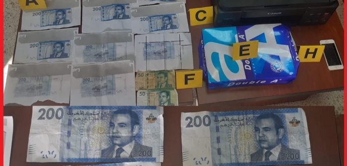 أمن طنجة يطيح بعشريني متورط في تزوير الأوراق النقدية