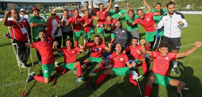 المنتخب المغربي لمبتوري الأطراف يتأهل لثمن نهائي كأس العالم باسطنبول