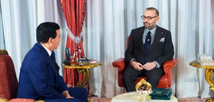 جلالة الملك يستقبل الأمين العام الجديد لحزب الاتحاد الدستوري