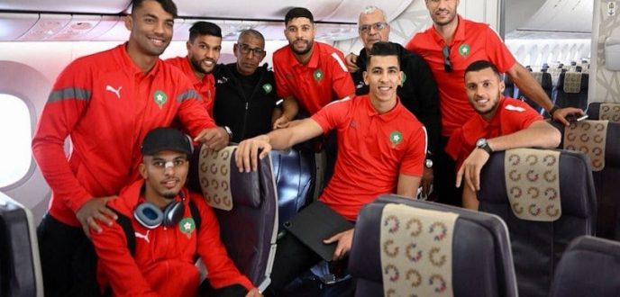 مونديال 2022..بعثة المنتخب الوطني تتوجه إلى قطر