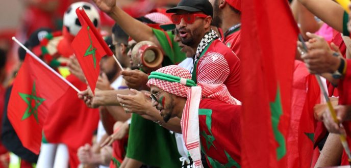 المغرب قطر 2022… أسود الاطلس تمتع وجماهيرها تبدع