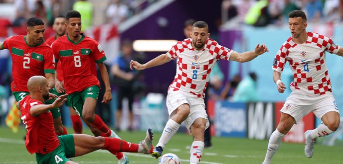 المنتخب المغربي يفرض التعادل على نظيره الكرواتي في كأس العالم 2022
