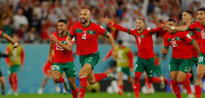 المغرب يحقق إنجازا عربيا في تاريخ كأس العالم قطر 2022