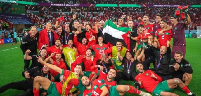 ليلة المباراة التاريخية.. زئير أسود الأطلس يطفئ جذوة “الغضب الأحمر”