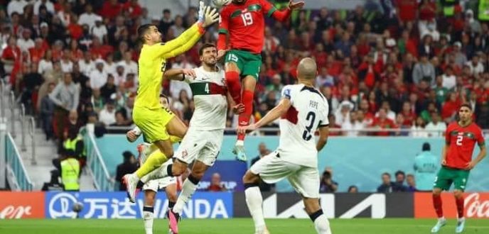 المغرب يحجز مقعده في المربع الذهبي بفوزه على البرتغال