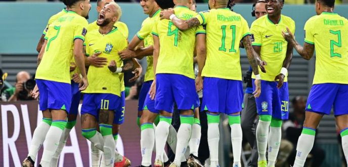 البرازيل تعبر كوريا الجنوبية برباعية وتضرب موعدا مع كرواتيا في ربع نهائي المونديال