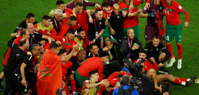 المغرب أول منتخب عربي وأفريقي يتأهل لنصف نهائي المونديال