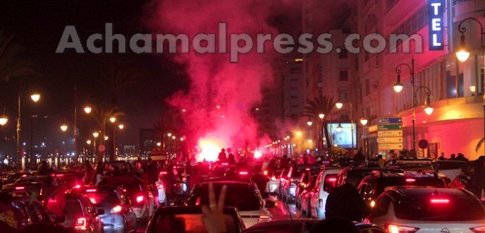 إنجاز تاريخي غير مسبوق للمنتخب المغربي يشعل الأفراح بمدن وقرى الشمال