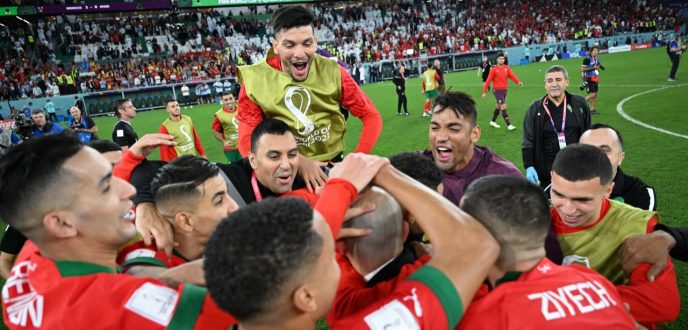مواقع وصحف عربية تحتفي بتأهل المغرب للمربع الذهبي
