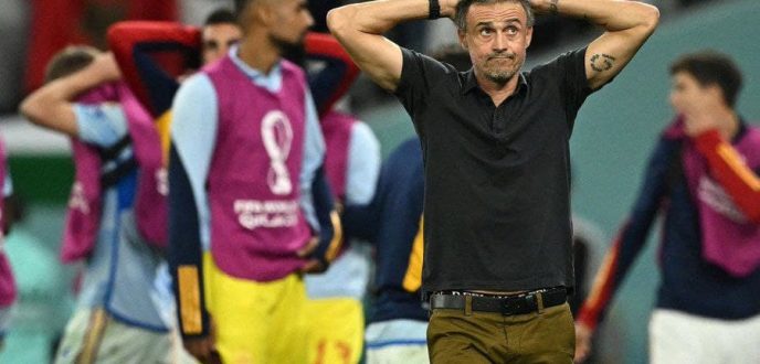 الاتحاد الإسباني يعاقب “لويس إنريكي” بعد الإقصاء أمام “أسود الأطلس”