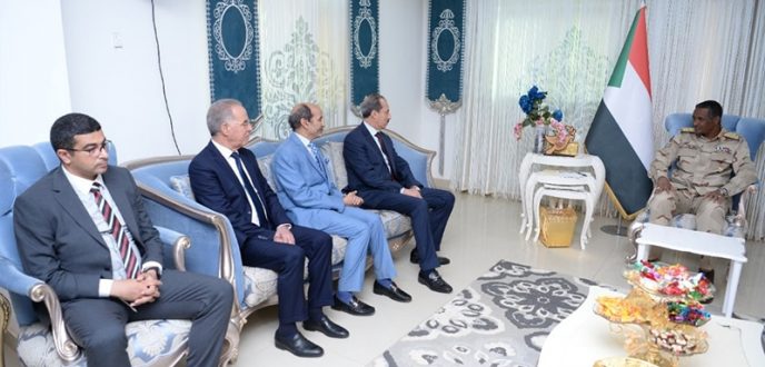 التعاون القضائي محور مباحثات السيد الحسن الداكي مع النائب العام السوداني