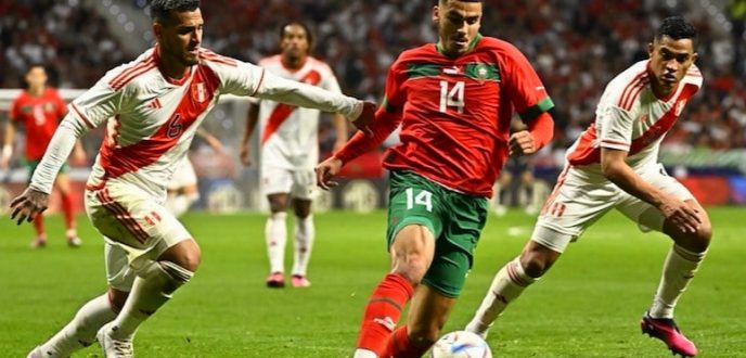 ثمانية ملايين شخص شاهدوا ودية المغرب والبيرو من خلال قناة “الرياضية”