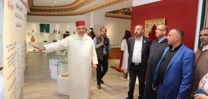 وفد من المجلس الجماعي لطنجة يزور وكالة بيت مال القدس الشريف‎‎