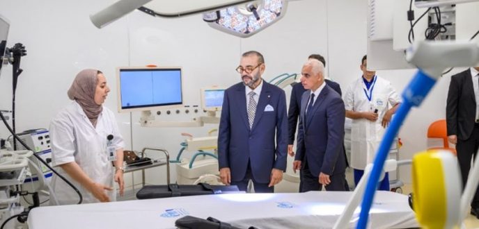 جلالة الملك يعطي تعليماته لإطلاق العمل بمستشفى محمد السادس بالحسيمة
