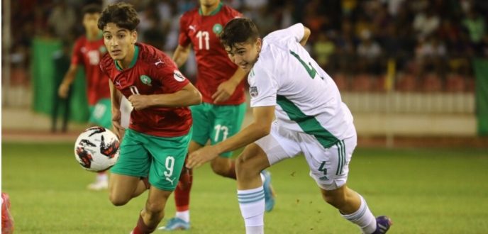 المنتخب المغربي للفتيان يواجه الجزائر وعينه على التأهل لنهائيات كأس العالم