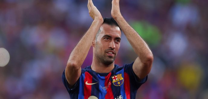 سيرجيو بوسكيتس يعلن رحيله عن برشلونة الصيف المقبل