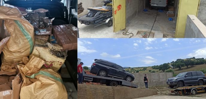 إجهاض عملية تهريب دولية للمخدرات وحجز 890 كلغ من الشيرا في طنجة