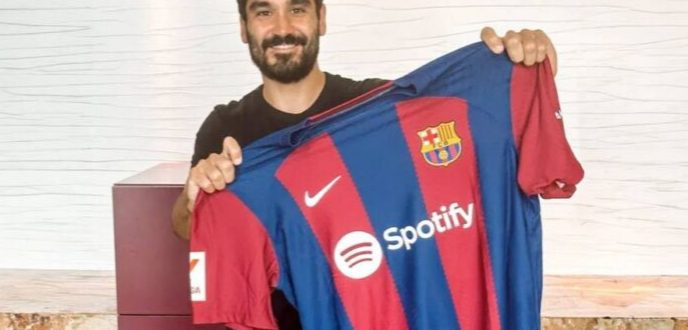 برشلونة يعلن تعاقده رسميا مع وسط الميدان الألماني إيلكاي غوندوغان