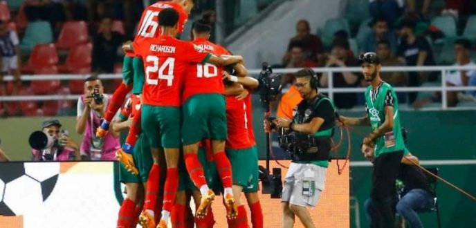 المنتخب المغربي الأولمبي يقسو على غانا بخماسية ويتأهل إلى نصف النهائي