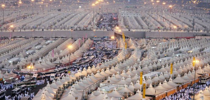 ضيوف الرحمان يتوافدون على مشعر منى لقضاء أيام التشريق