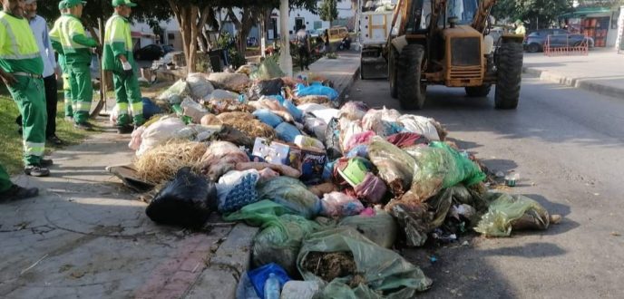 جمع أكثر من 1100 طن من النفايات المنزلية خلال فترة عيد الأضحى بتطوان