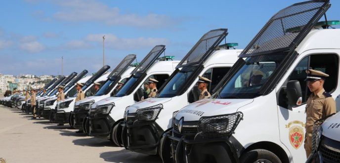 تعزيز عتاد القوات المساعدة بطنجة بمعدات أمنية جديدة