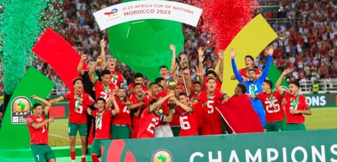 المنتخب المغربي بطلا لكأس إفريقيا لأقل من 23 سنة على حساب نظيره المصري